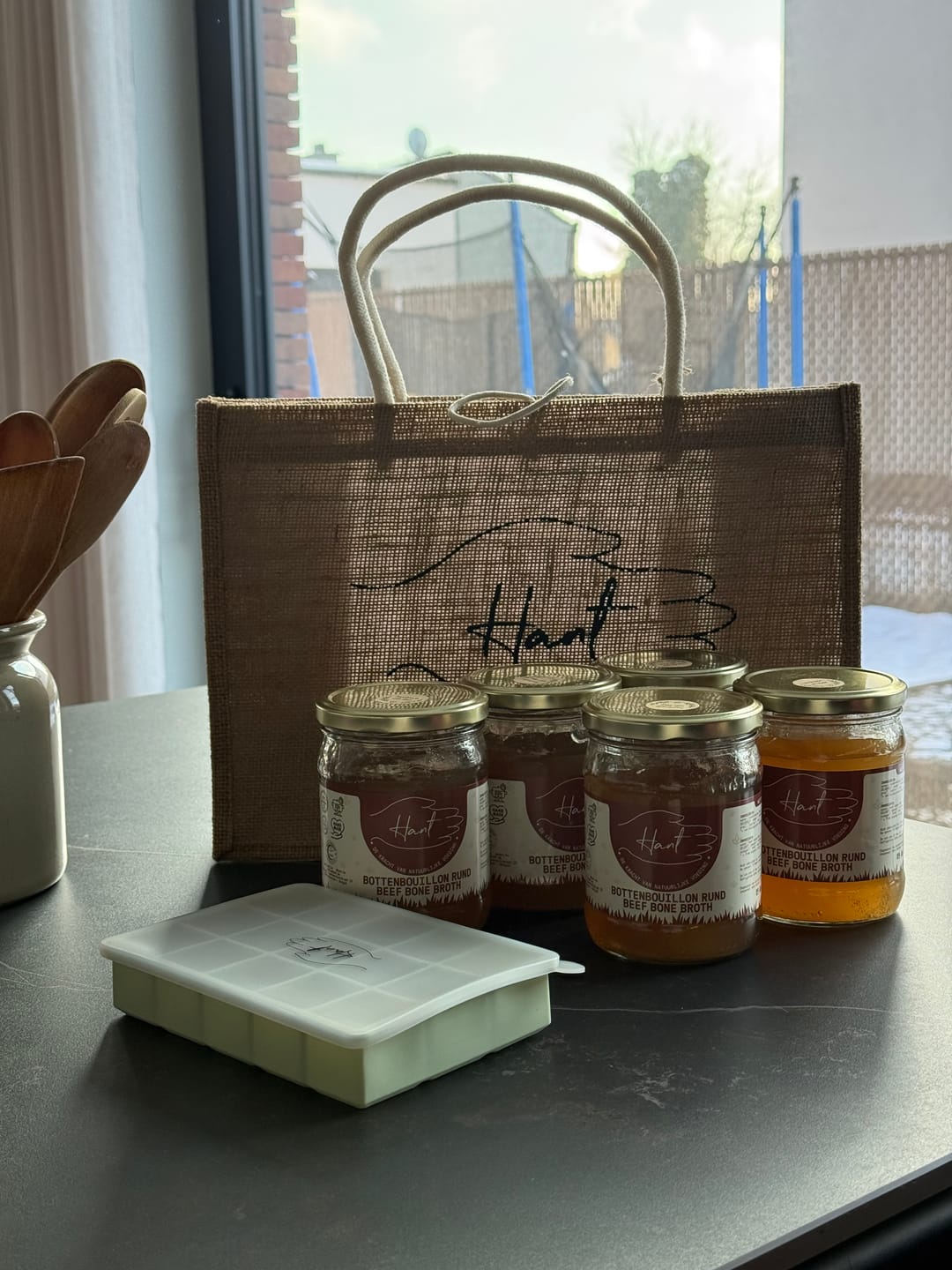 Customer photo review of Bottenbouillon - Rund - Bone Broth - Halal - Collageen - 400mL