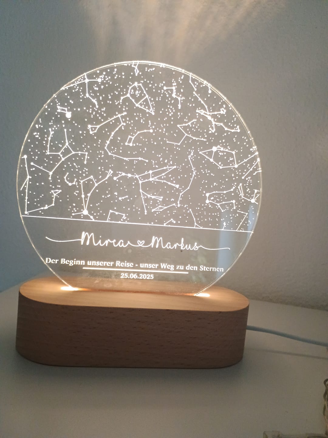 Customer photo review of Euer Sternenhimmel Liebeslicht