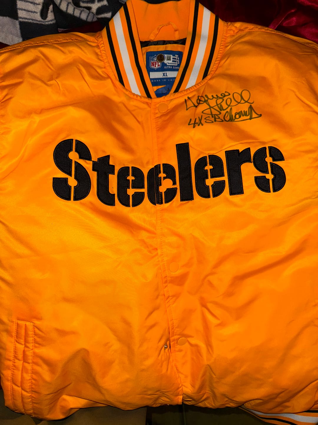 Customer photo review of Donnie Shell Autograph Signing