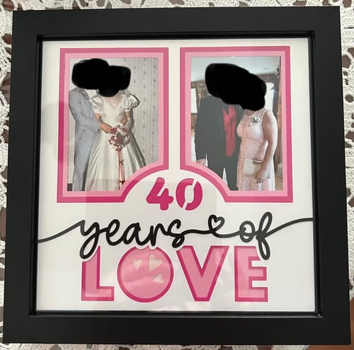Customer photo review of Crafting Memories SVG Mega Bundle