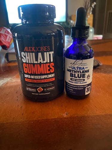 Customer photo review of Ultra Methylene Blue - Fresh Mint Flavor