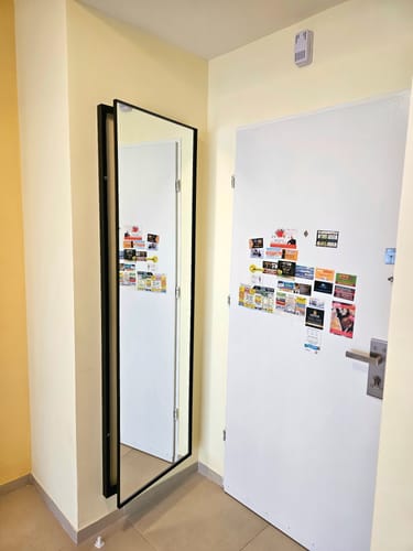 Customer photo review of מראה עמוקה לארון חשמל