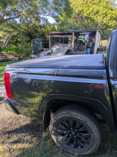 Customer photo review of Tonneau Cover Triton MV 2024+ Mitsubishi Soft Tri-Fold