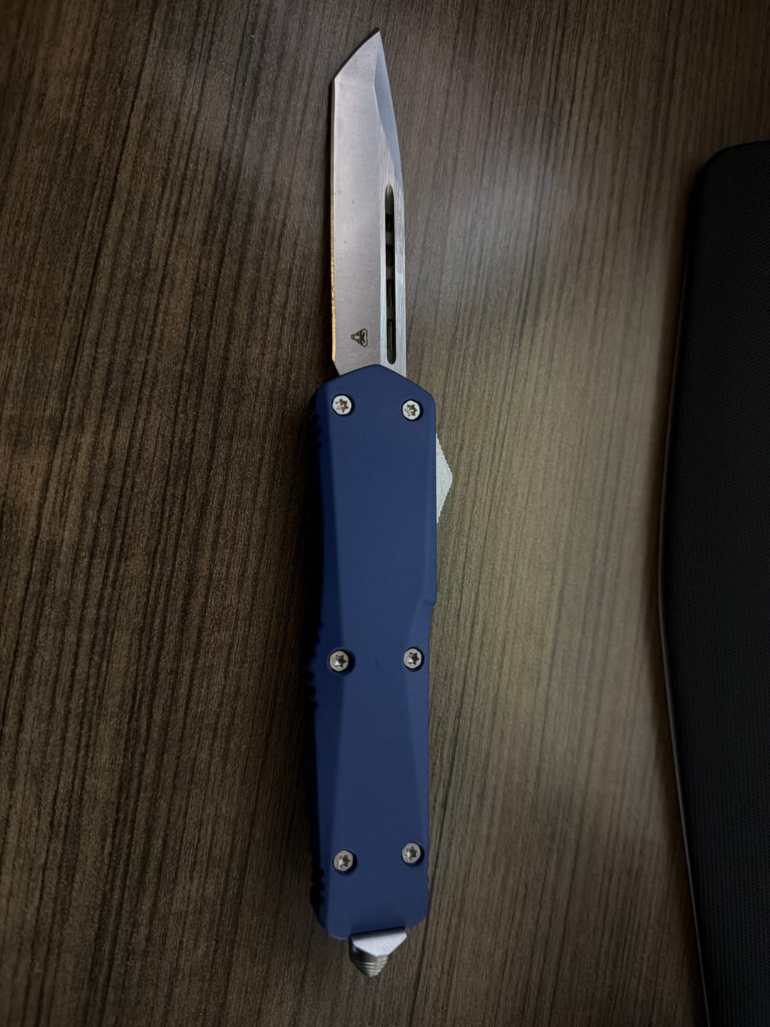 Customer photo review of Blue Ghost OTF Knife (Multiple Blade Styles Available)