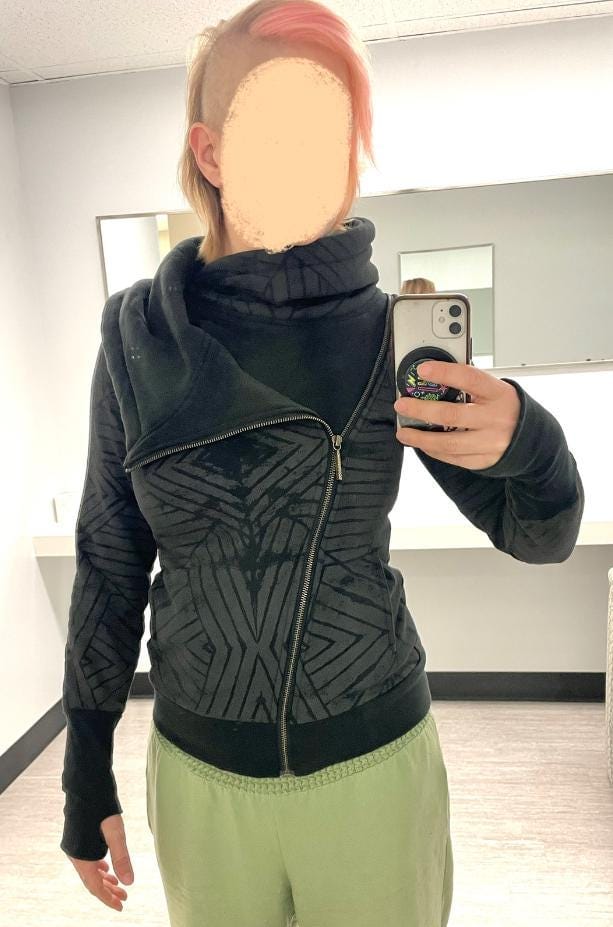 Customer photo review of TRANSFORMATION Hoodie - [Freedom]