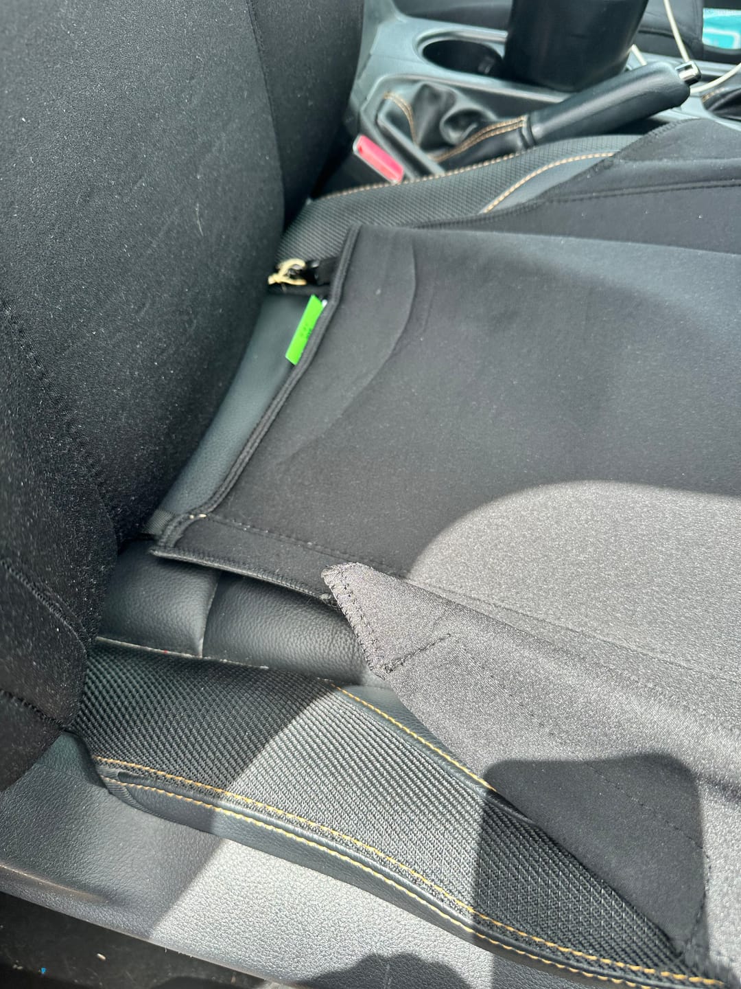 Customer photo review of Sharkskin PLUS Seat Covers for Ford Ranger Dual Cab (Jul/2018 - Apr/2022)