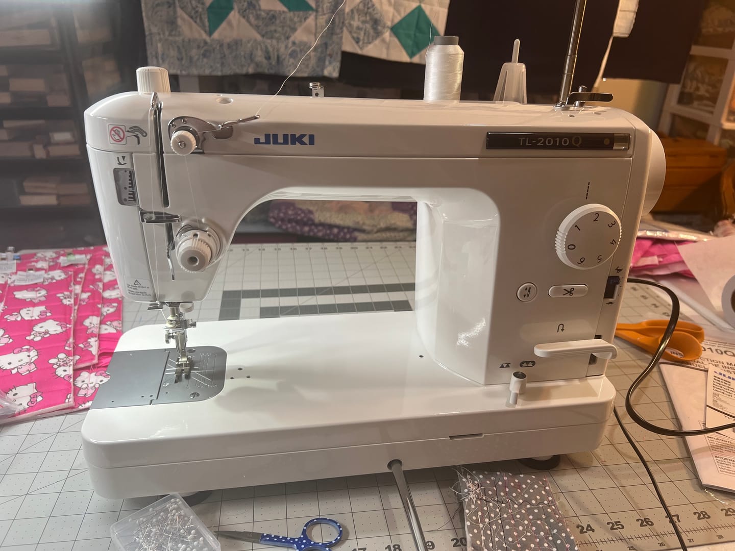 Customer photo review of Juki TL-2010Q Quilting Machine