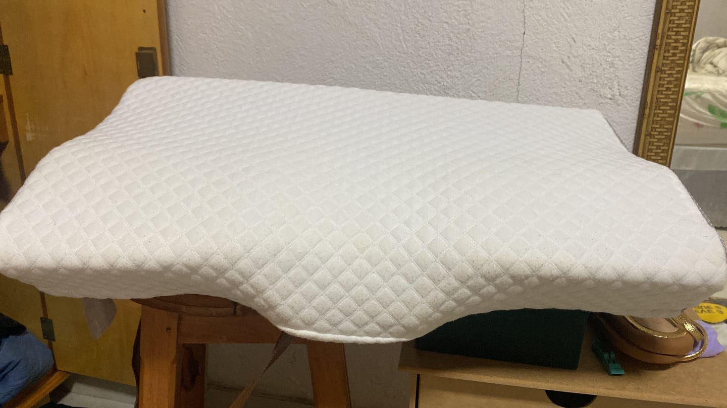 Customer photo review of Travesseiro Cervical Coluna Relax®