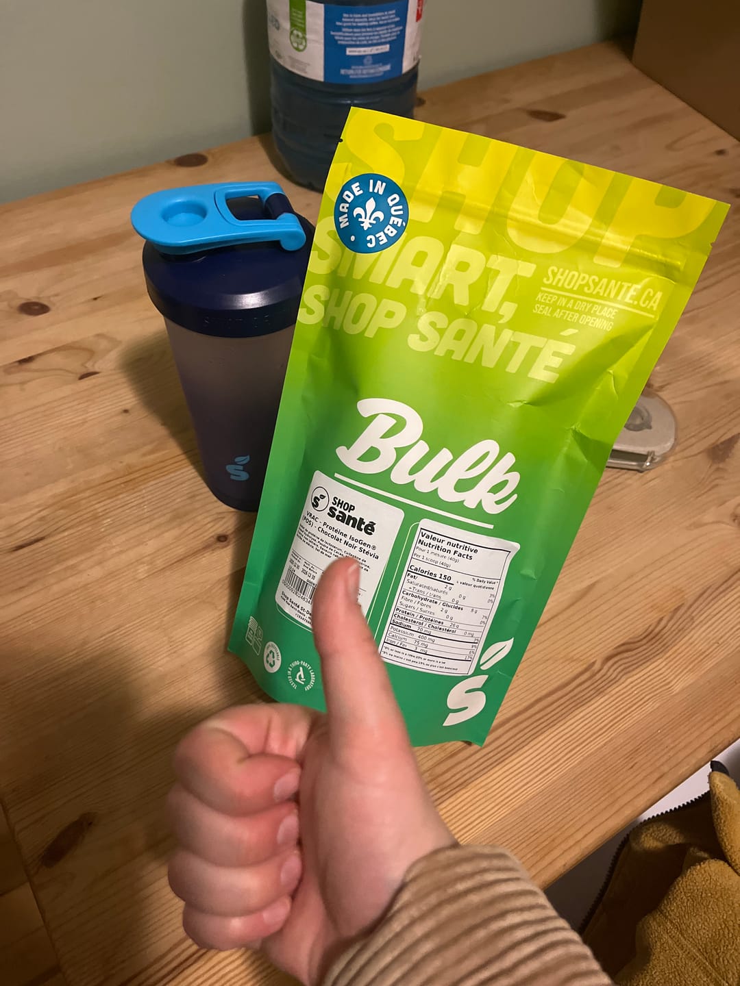 Customer photo review of VRAC - Protéine IsoGen® - 1lb