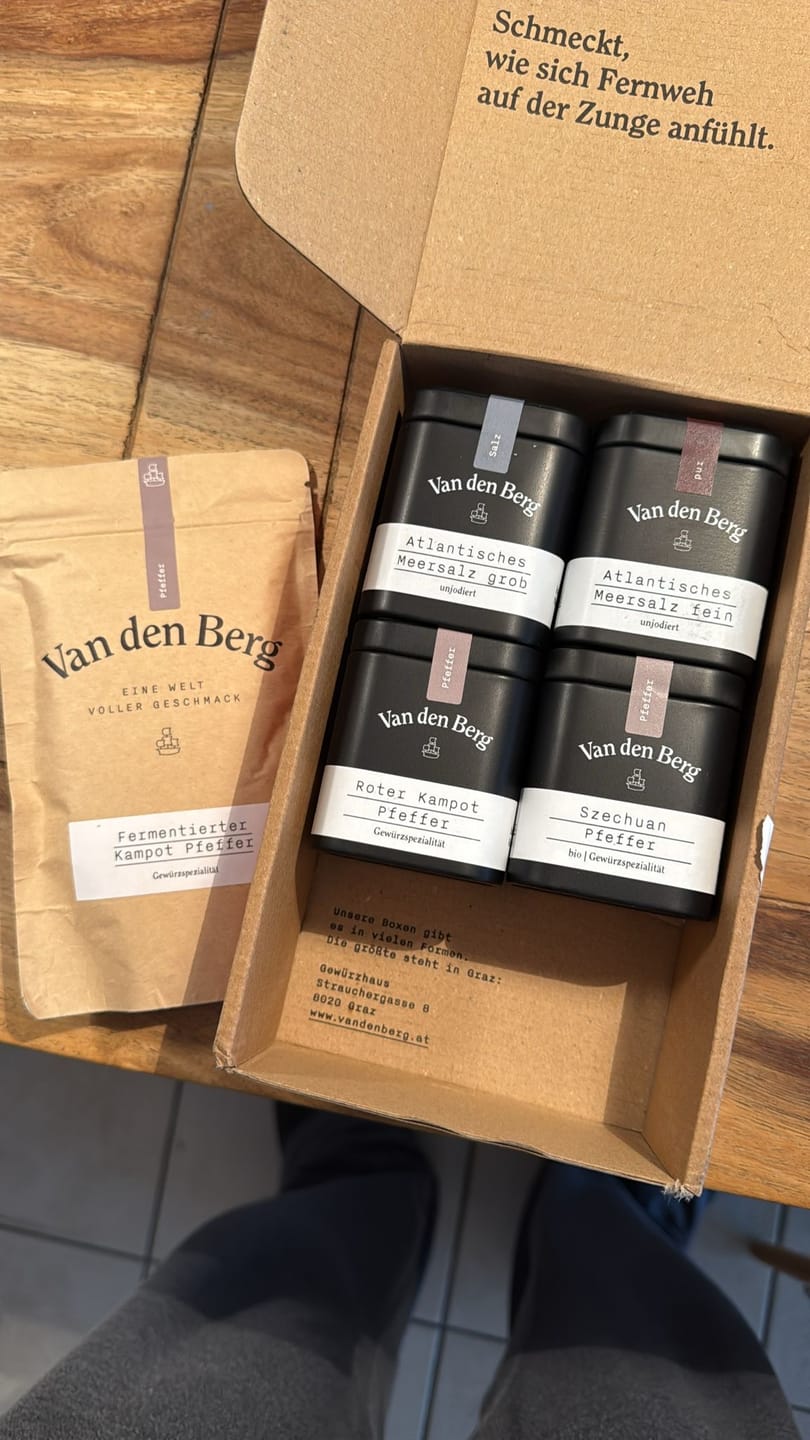 Customer photo review of Fermentierter Kampot-Pfeffer, ganz