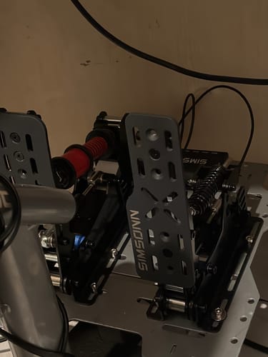 Customer photo review of Simsonn Plus X Racing Simulation Pedal with Haptic Reactor Optional