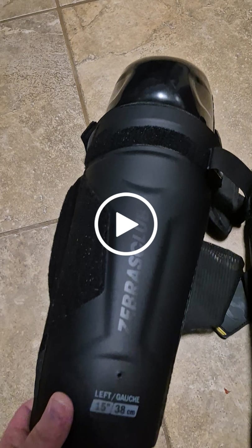 Customer video review of ZSG-PRO HOCKEY REFEREE SHIN GUARDS