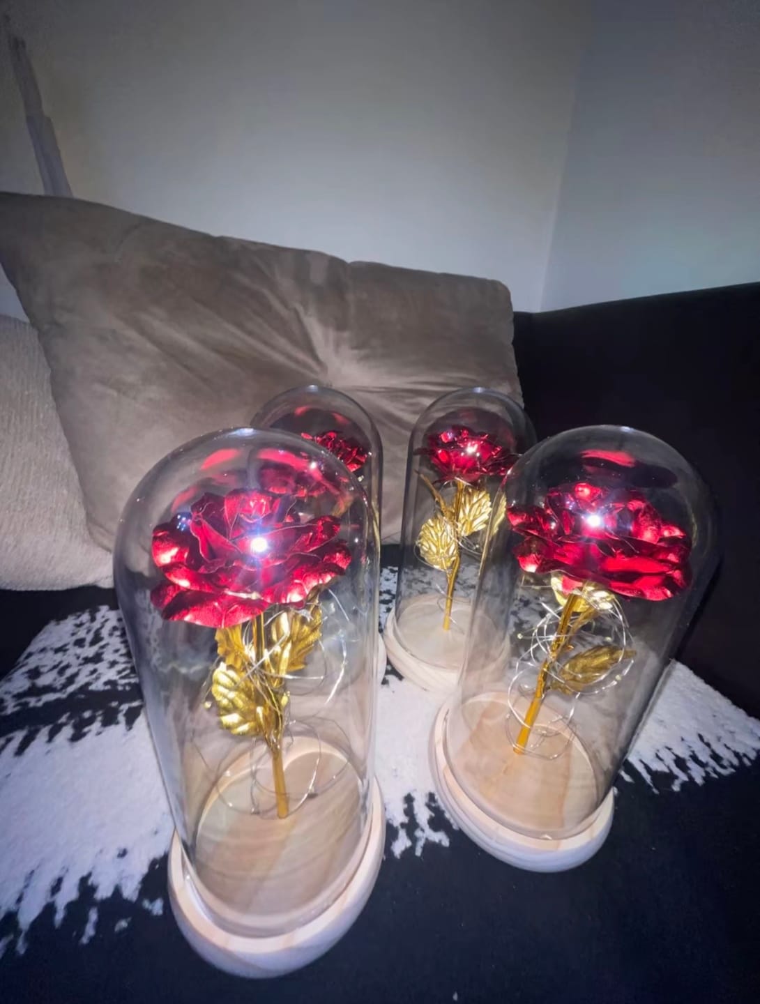 Customer photo review of EverGlow Rose - Lamp