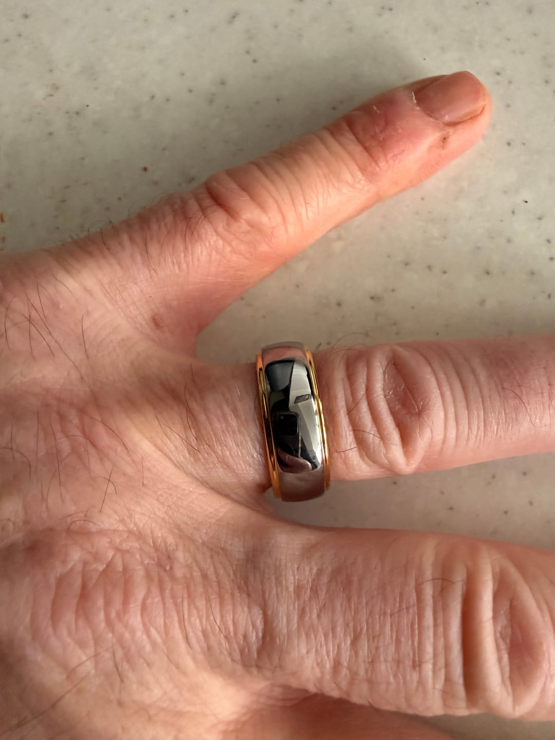 Customer photo review of Vulcan Mirror 8mm Wonder Ring