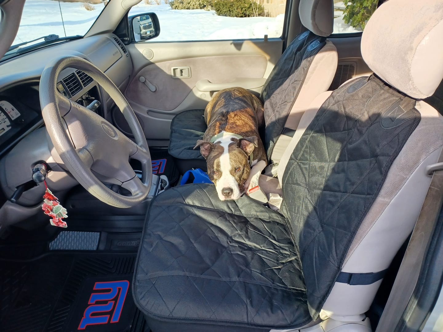 Customer photo review of Front Seat (Bucket Seat) Cover