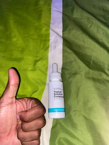 Customer photo review of Minoxidil 5% + DHT Blocker Solution - MEN ONLY, 3 Month supply
