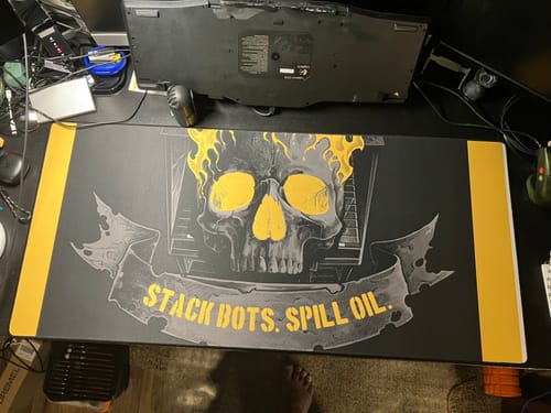 Customer photo review of Diving Into Hell (Mousepad)