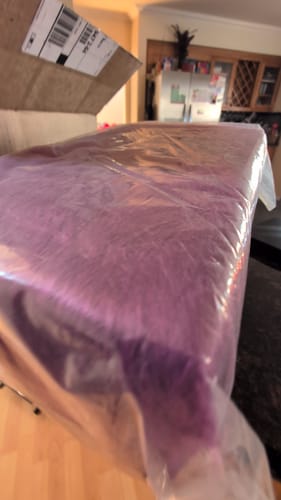 Customer photo review of Bravest Studios Bear Claw Mule Purple