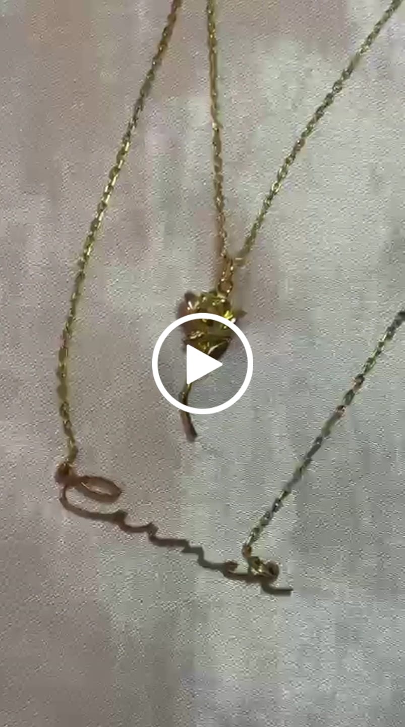 Customer video review of Collar My Name - Personalizado