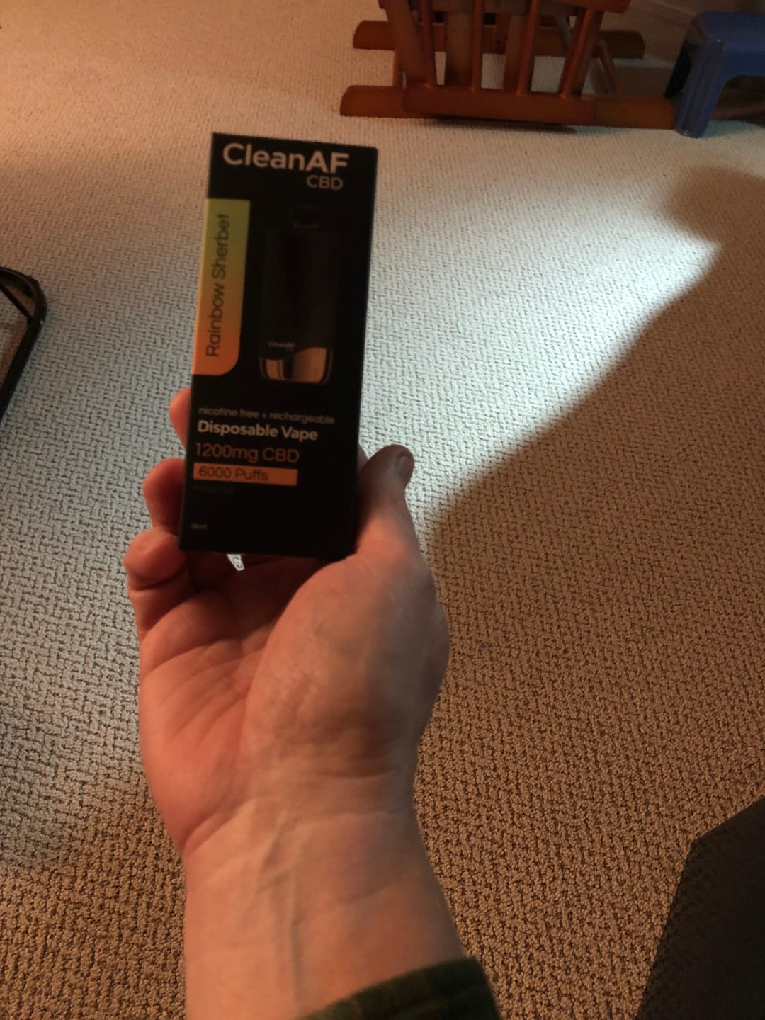 Customer photo review of Natural Extra Strength CBD Tincture
