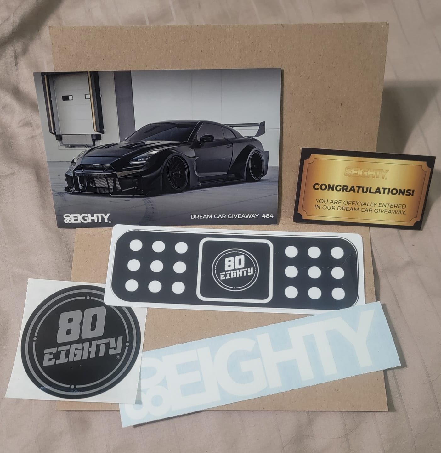 Customer photo review of 80Eighty® Bandaid Vinyl Sticker
