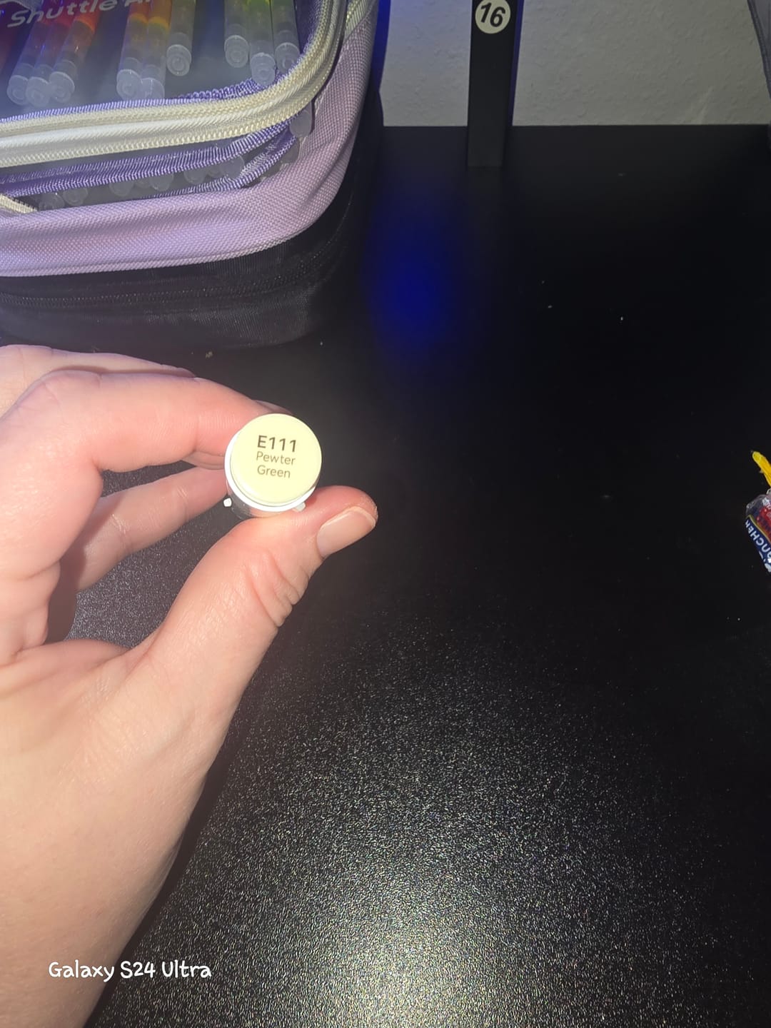 Customer photo review of Ohuhu Honolulu B E111 (Replace YG100) Individual Marker, Brush & Fine