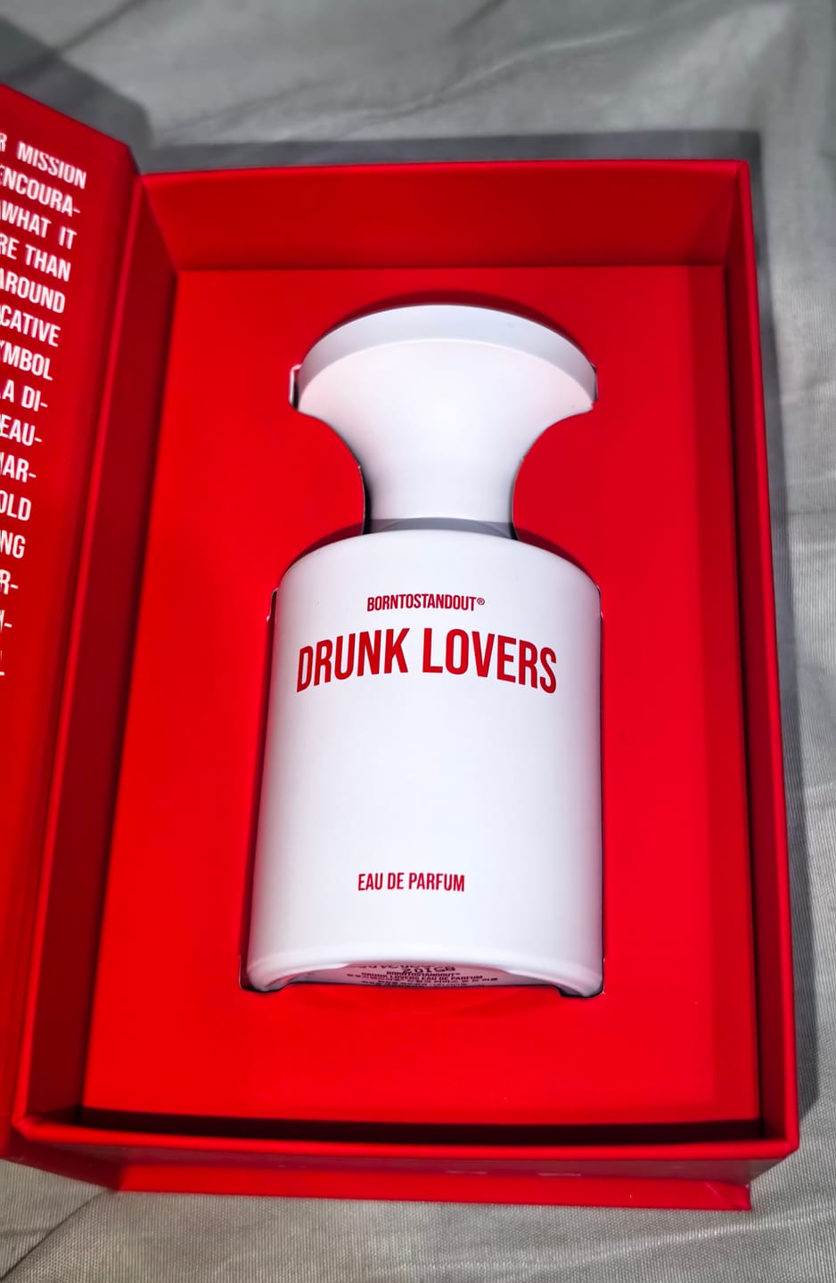 Customer photo review of Drunk Lovers Eau de Parfum Born to Stand Out (Preventa)