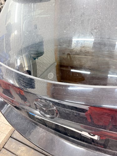 Customer photo review of Heckwischer Echtglas Stopfen | Mazda