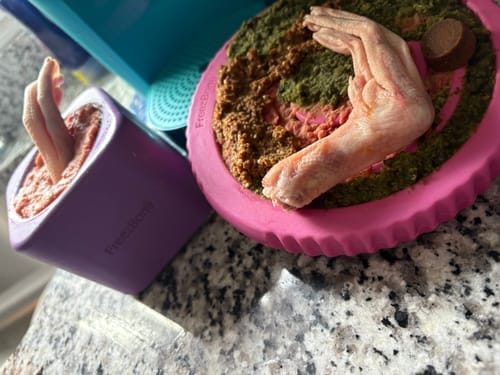 Customer photo review of Freezbox - Super Tough Treat Toy