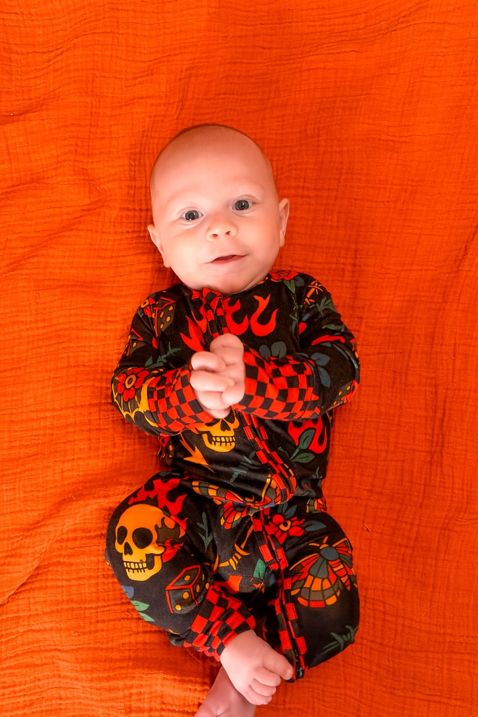 Customer photo review of Bamboo Zippy Sleeper in Inkworks