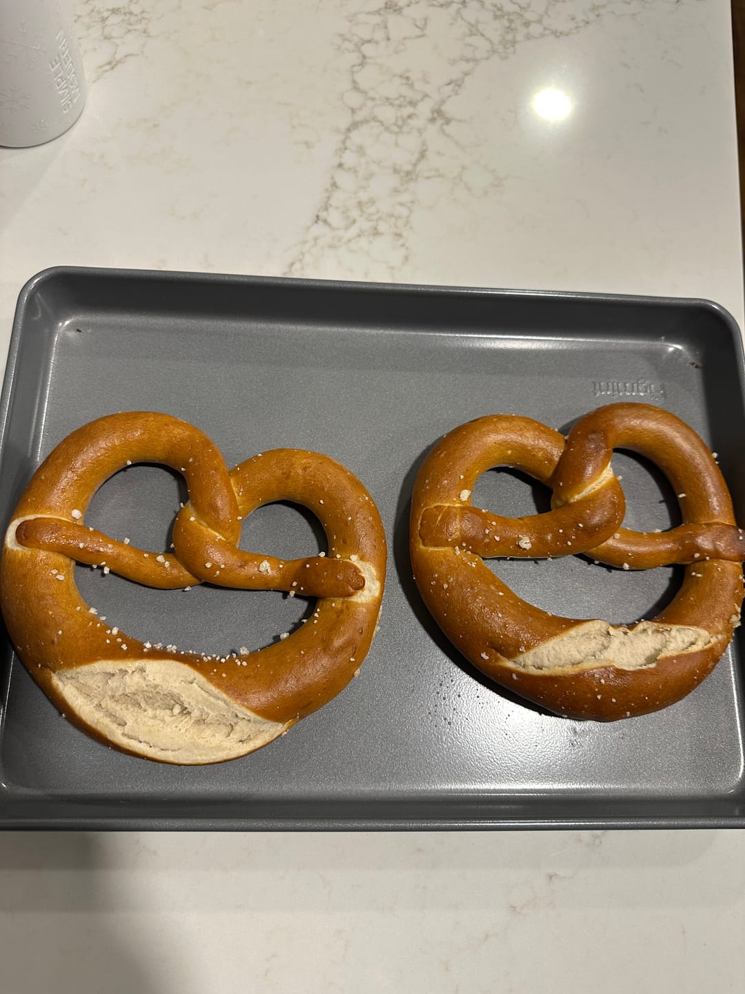 Customer photo review of XL Oktoberfest Pretzels (4 pack)