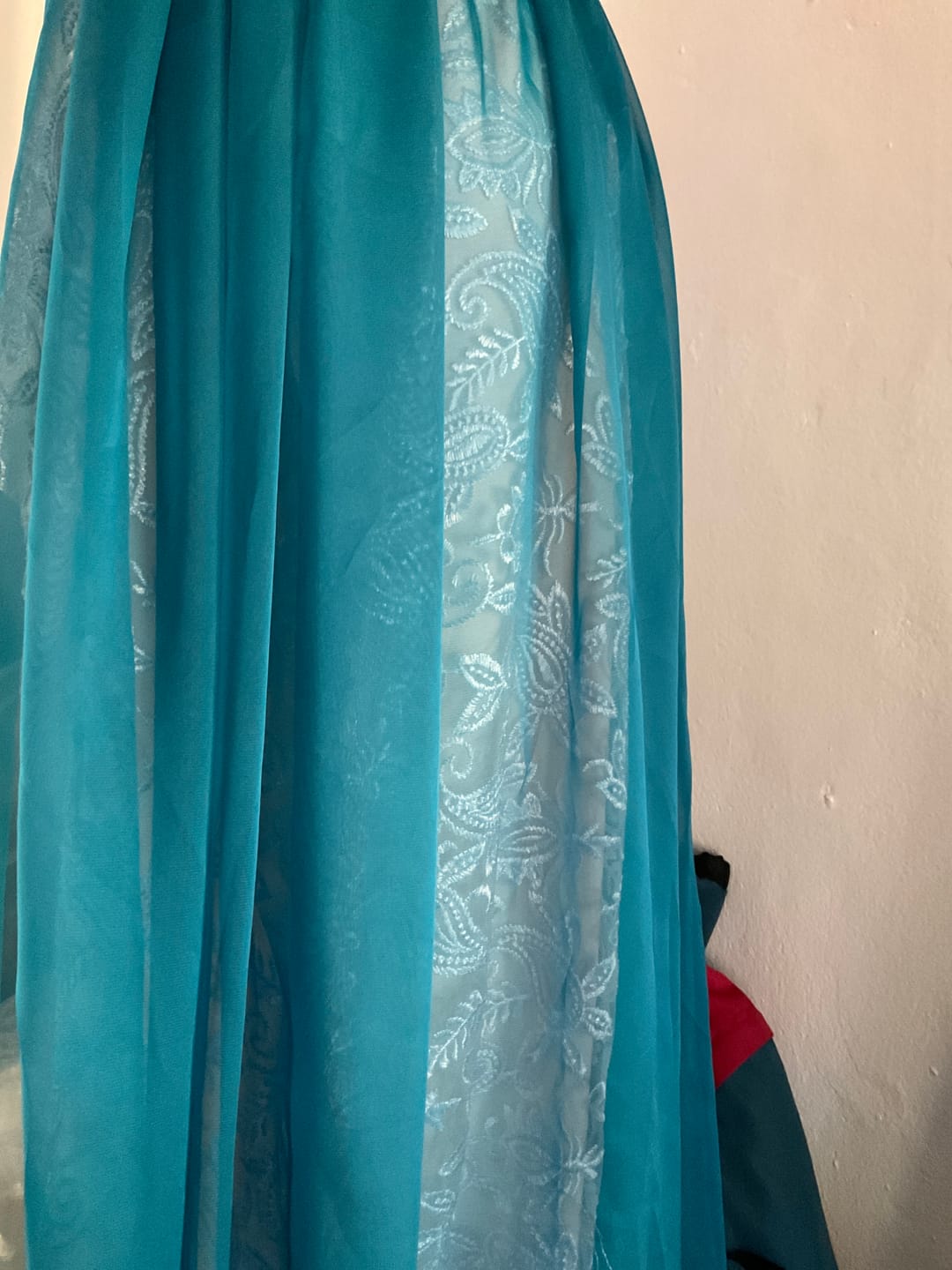 Customer photo review of Plain Chiffon Fabric