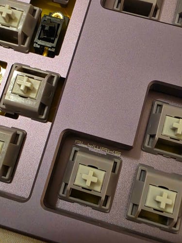 Customer photo review of HMX VALERIAN LIGHT TACTILE SWITCH FACTORY LUBED (10PCS)