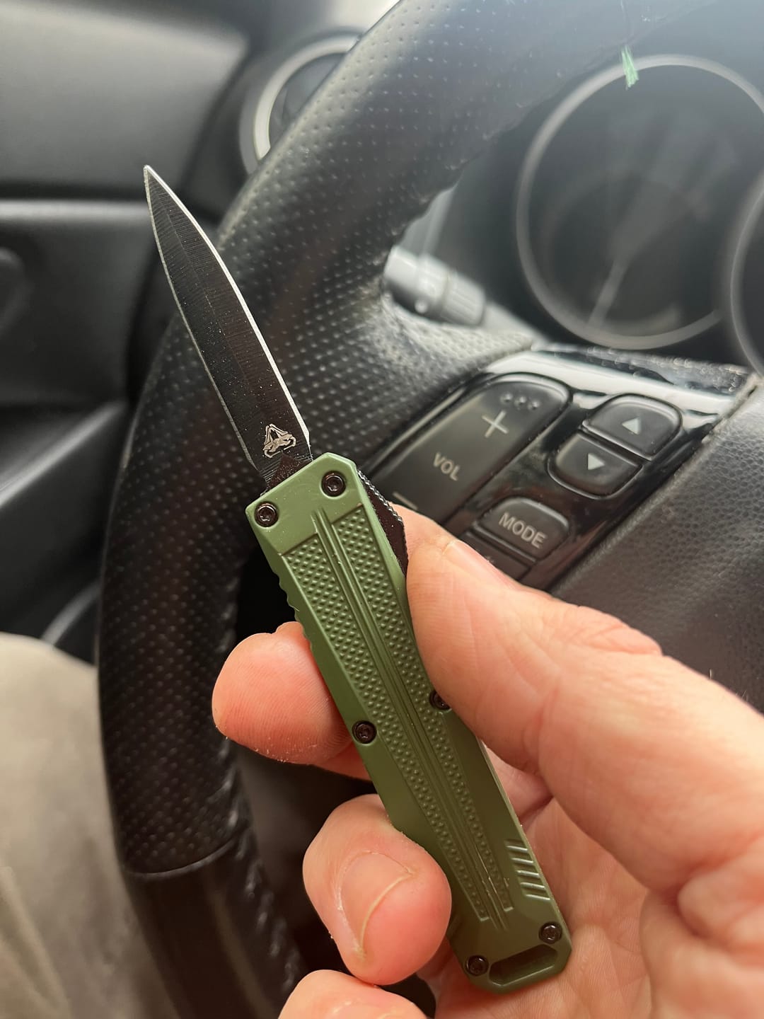 Customer photo review of VT Mini Stinger OTF Knife