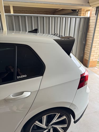 Customer photo review of EVO-1 Rear Spoiler for Volkswagen Golf MK8 GTI Clubsport & R MK8 MK8.5 2021+
