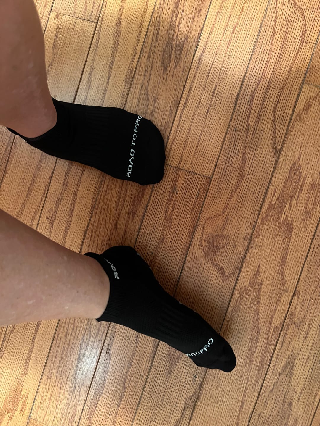 Customer photo review of NEW! 3-Pack RTP ULTRAGRIP V2 Dual sided Non-slip Technology Ankle Socks