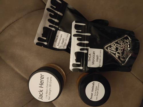 Customer photo review of THCA Moroccan Hash