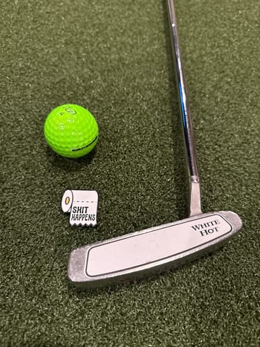Customer photo review of Shit Happens - Ball Marker