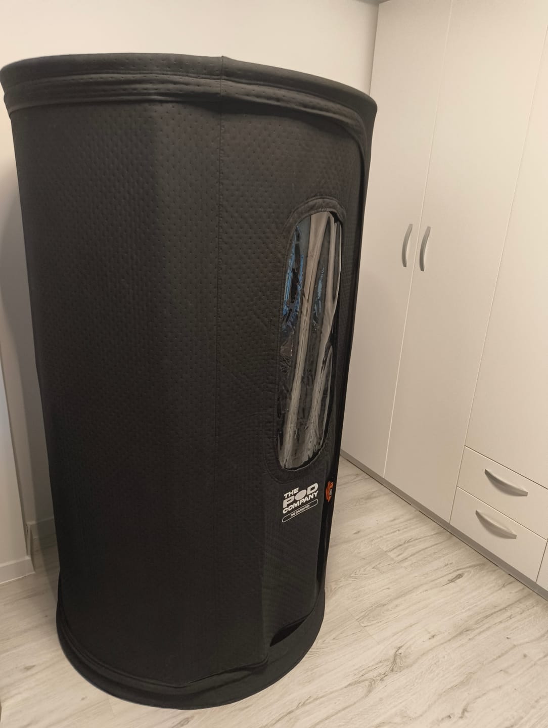 Customer photo review of The Sauna Pod