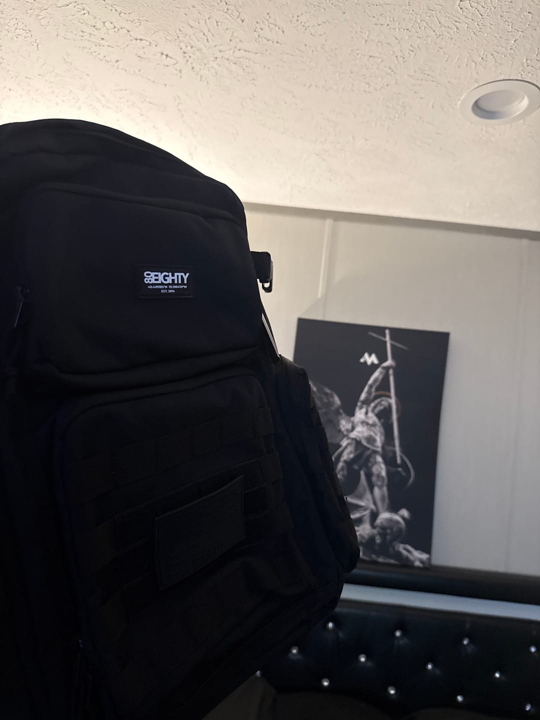 Customer photo review of 80Eighty® Commando Raven Backpack
