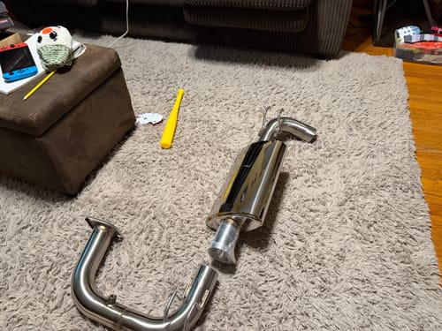 Customer photo review of RPM Honda Talon 1000 Sport Muffler, Slip-On Sport Muffler