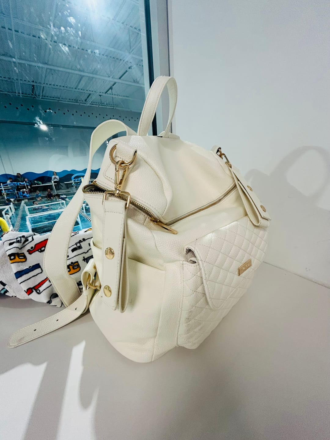 Customer photo review of Luli Bebé x Kayla Buell Scripture Bag