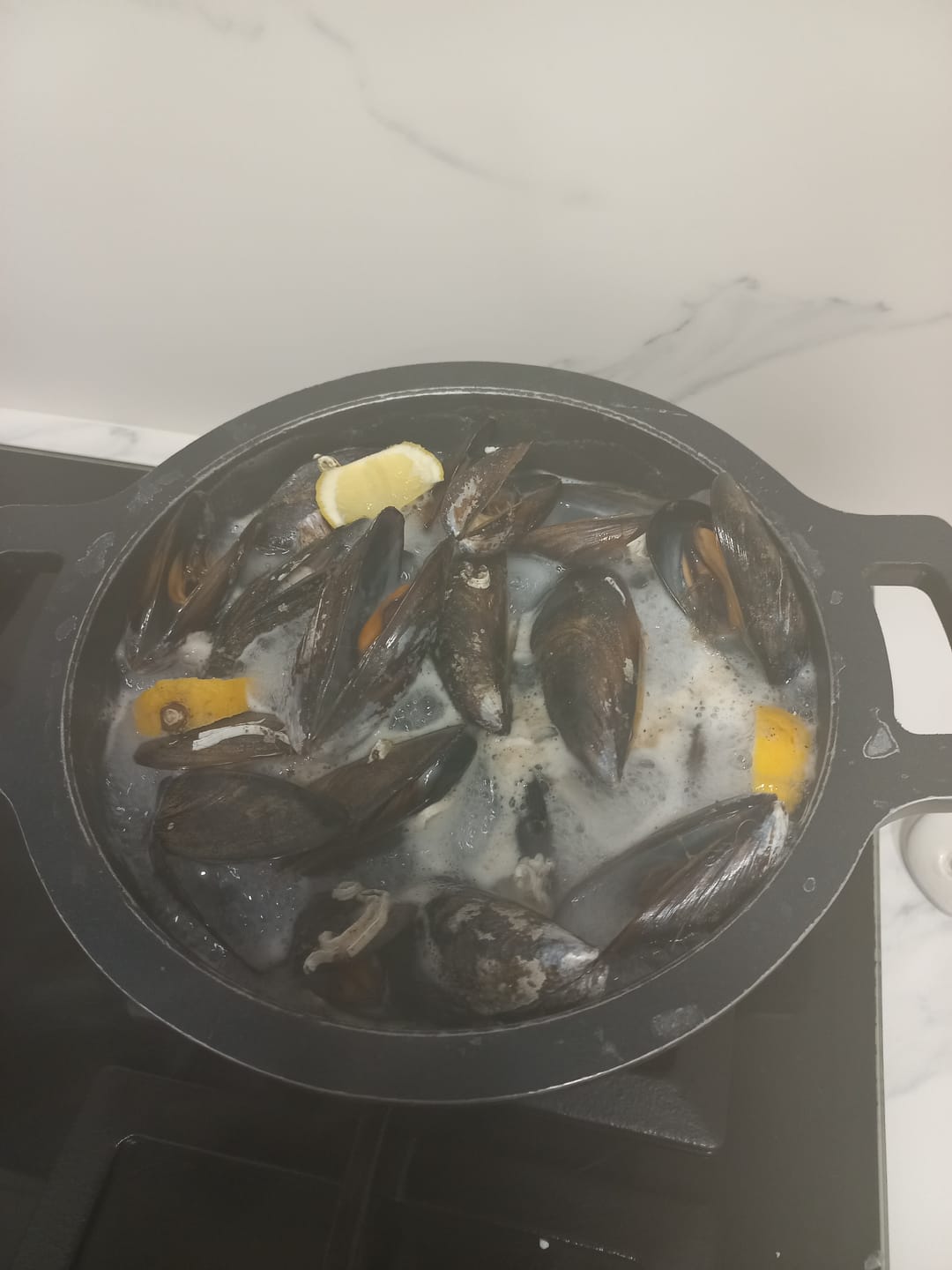 Customer photo review of Mejillones