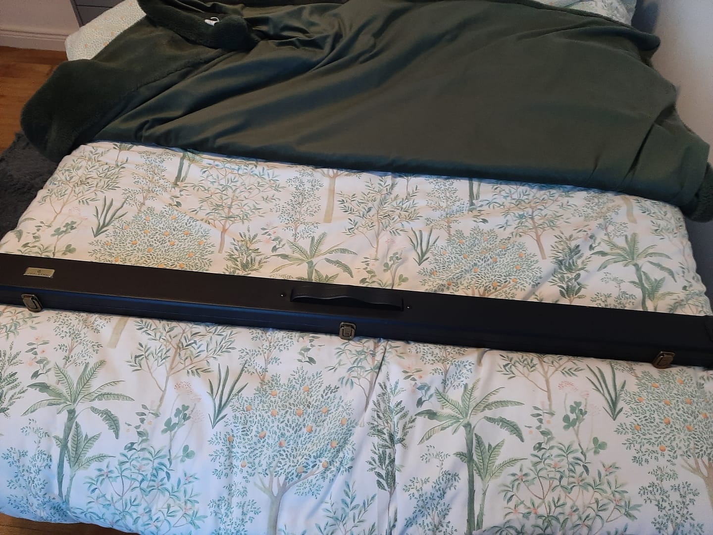 Customer photo review of Cue-King Black Series 57" Snooker and Pool Cue 3/4 Jointed With Leather Case and XL Telescopic Extension