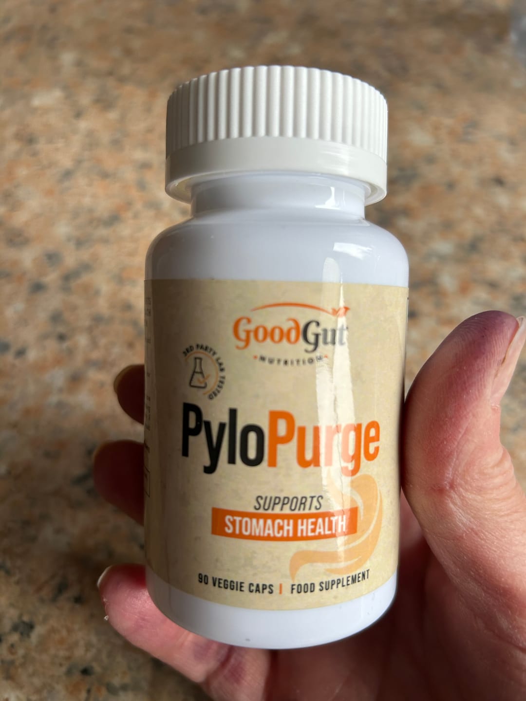 Customer photo review of PyloPurge - Herbal Treatment For H Pylori Bacteria