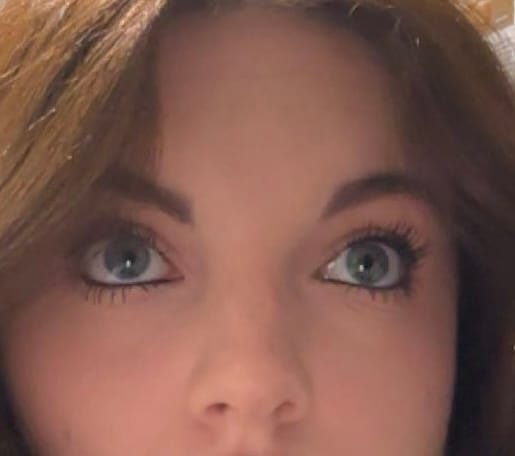 Customer photo review of Peptide Tubing Mascara