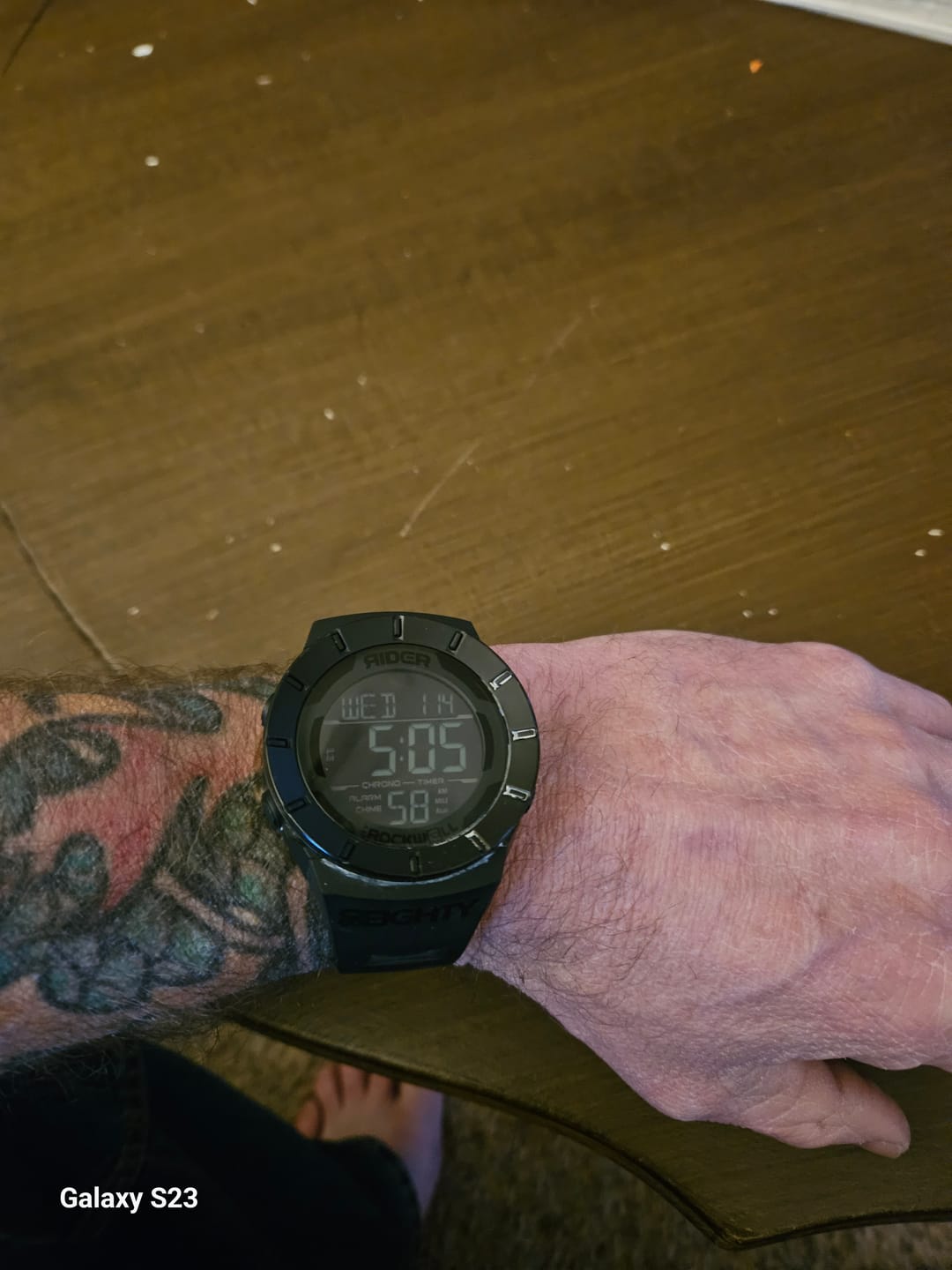 Customer photo review of 80Eighty® + Rockwell® Coliseum Watch