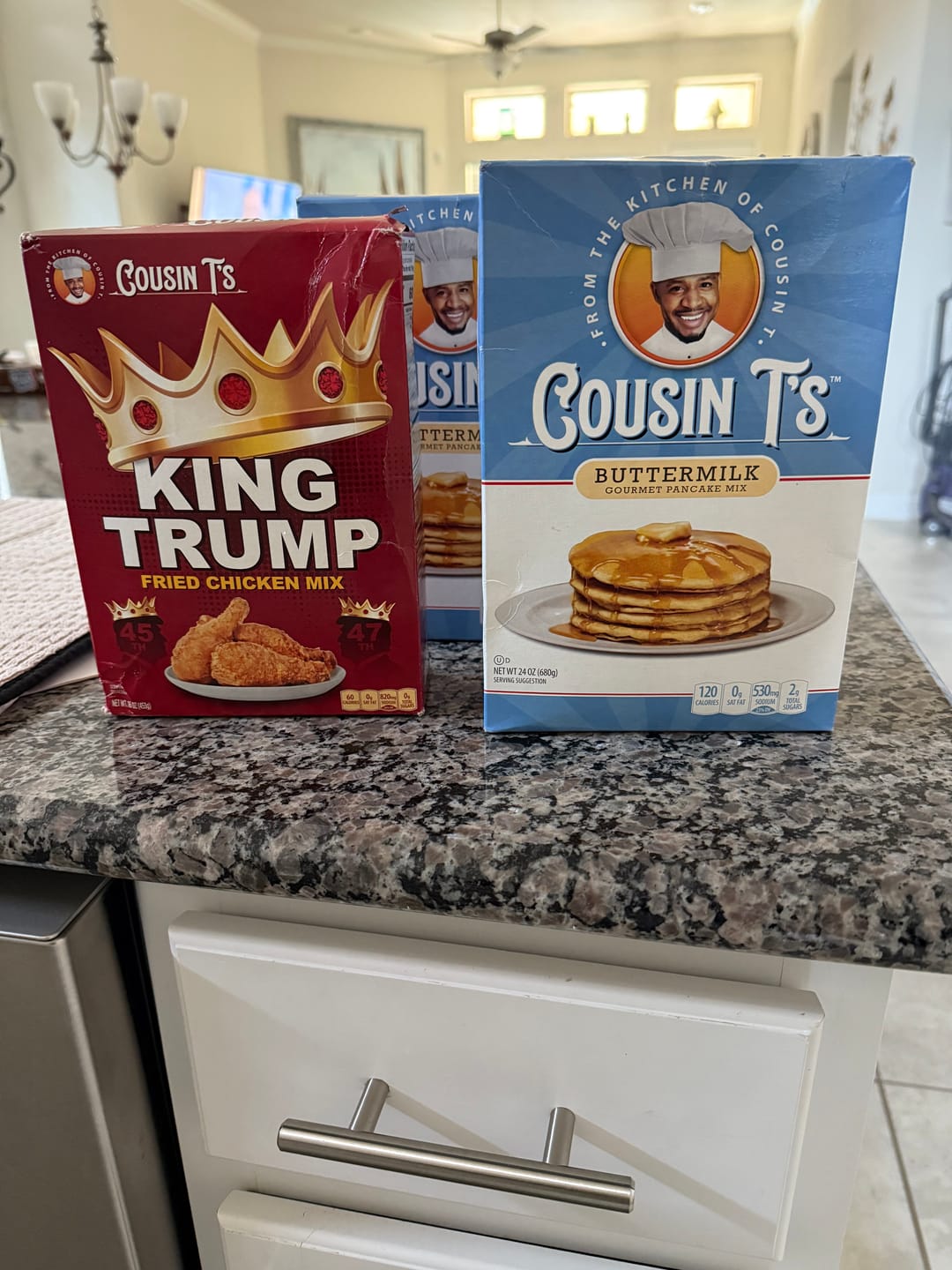 Customer photo review of Cousin T's Buttermilk Gourmet Pancake Mix