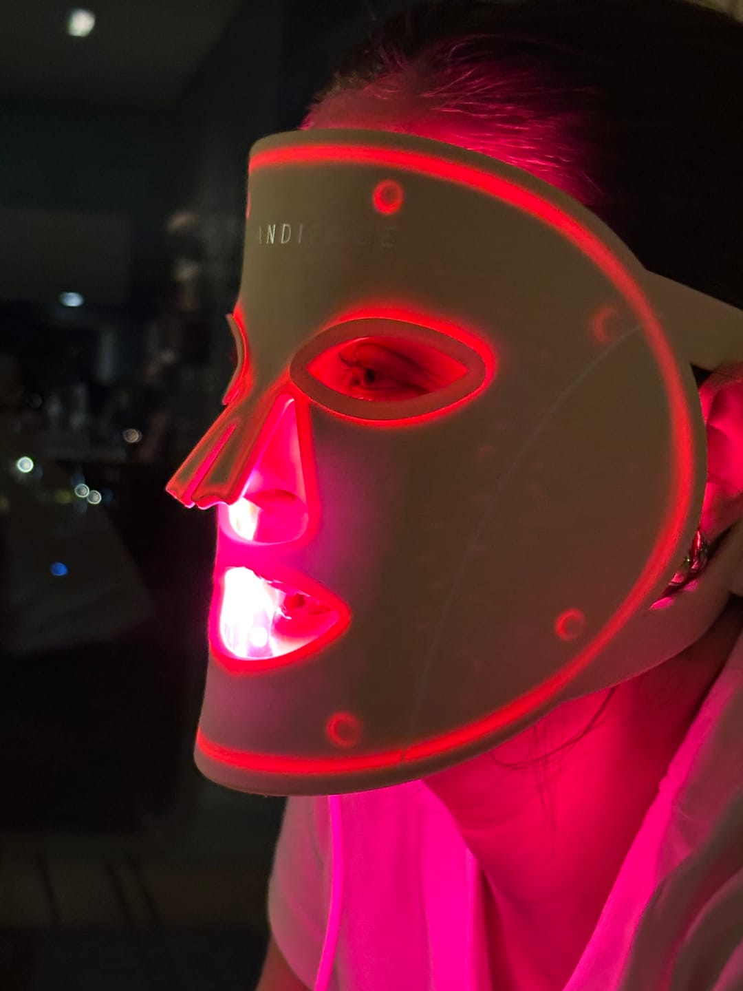 Customer photo review of Skinboosting LED mask
