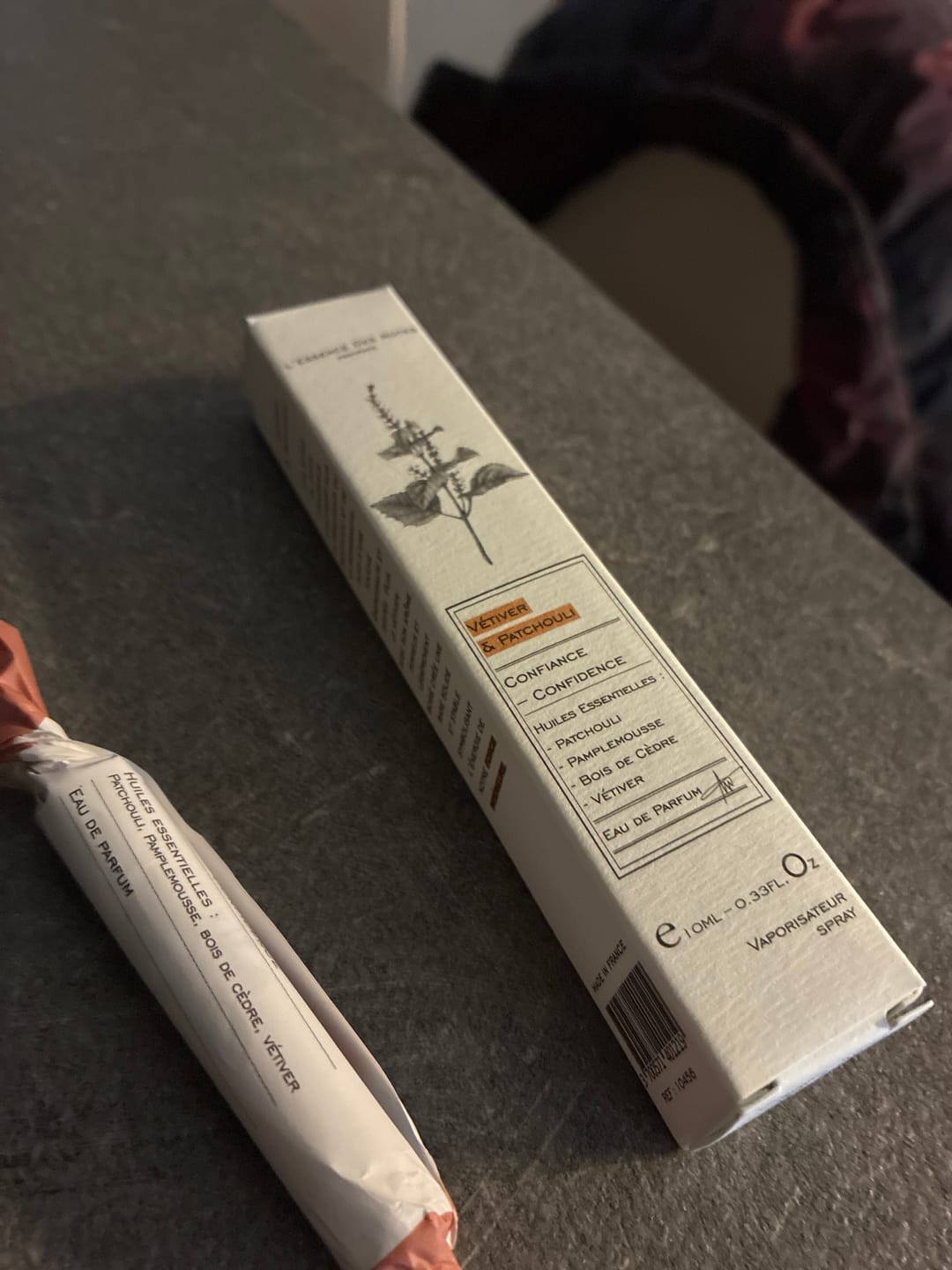 Customer photo review of Vétiver & Patchouli